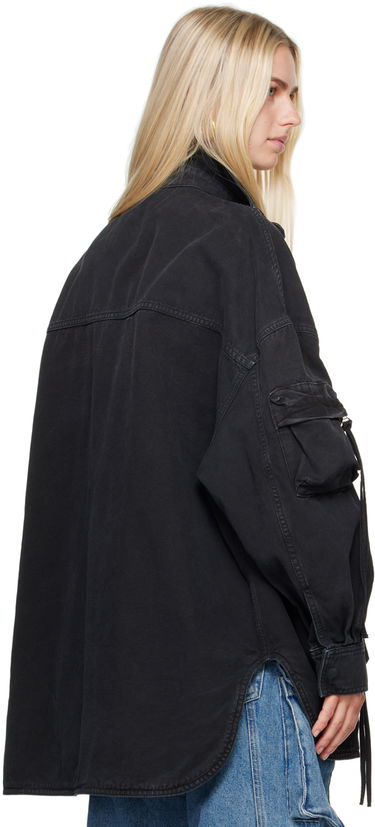 Jakna The Attico Attico Fern Utility Jacket Črna | 247WCB48 D088, 2
