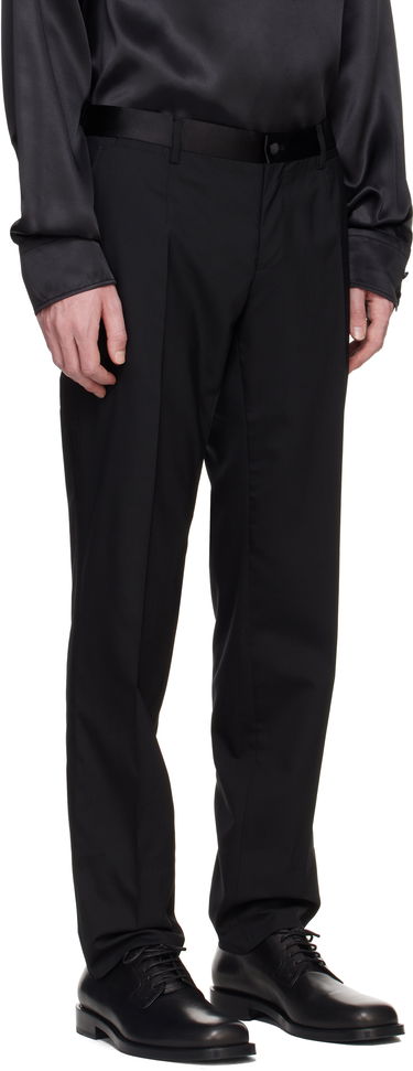Hlače Dolce & Gabbana Dolce&Gabbana Six-Pocket Trousers Črna | GYA5MTGI726, 1