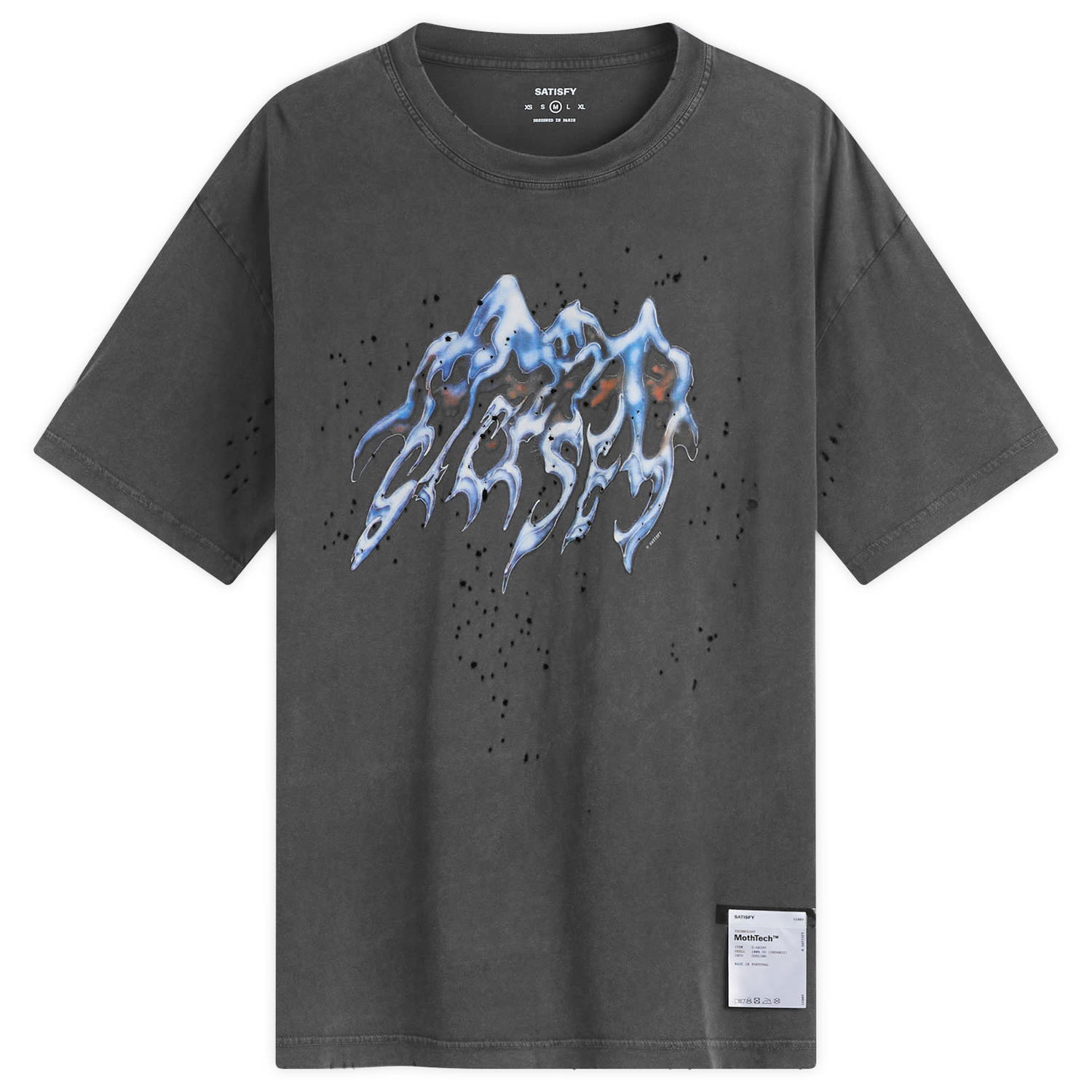 Majica Satisfy MothTech T-Shirt, Size Small Siva | 11006-AB-LG2, 1