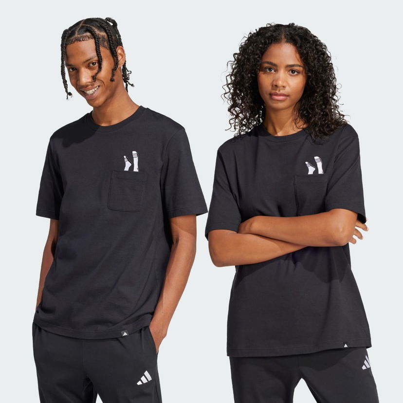 Majica adidas Performance Graphic Pocket T-Shirt Črna | JC5283