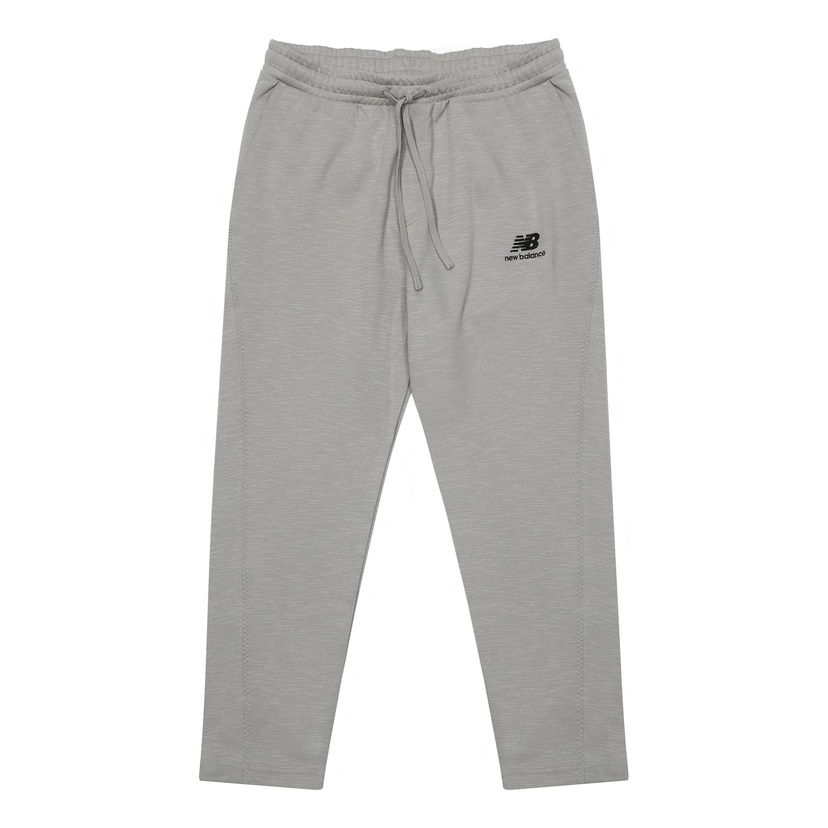 Trenirka New Balance Essentials Stacked Logo Sweatpants Siva | AMP23313-NTP