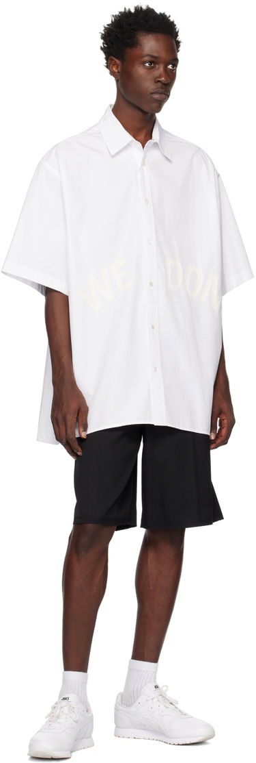 Srajce We11done We11done Printed Shirt Bela | WD-SH3-22-214-U-WH, 3