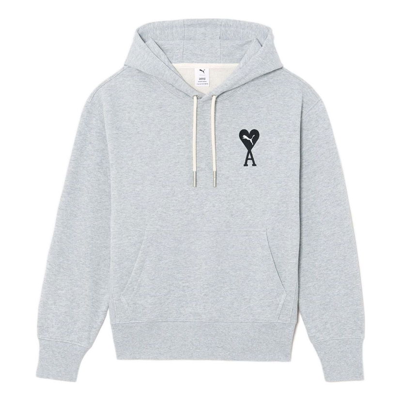 Pulover Puma AMI Hoodie Siva | 534069-04