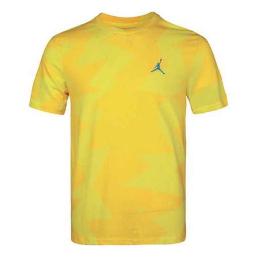 Majica Jordan Jordan Poolside Splash Ink Print T-Shirt Rumena | CJ6216-728, 0