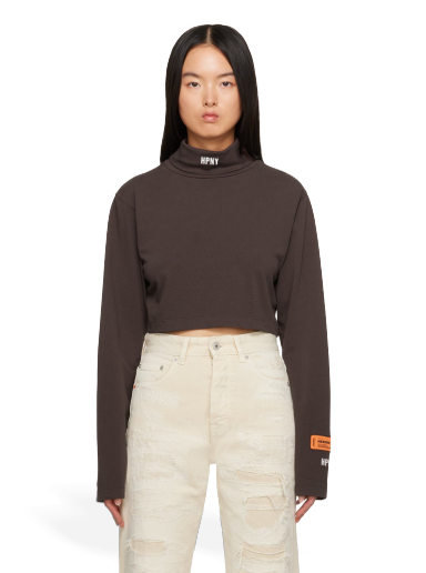 Majica HERON PRESTON 'HPNY' T-Shirt Rjava | HWAB026F23JER0016001