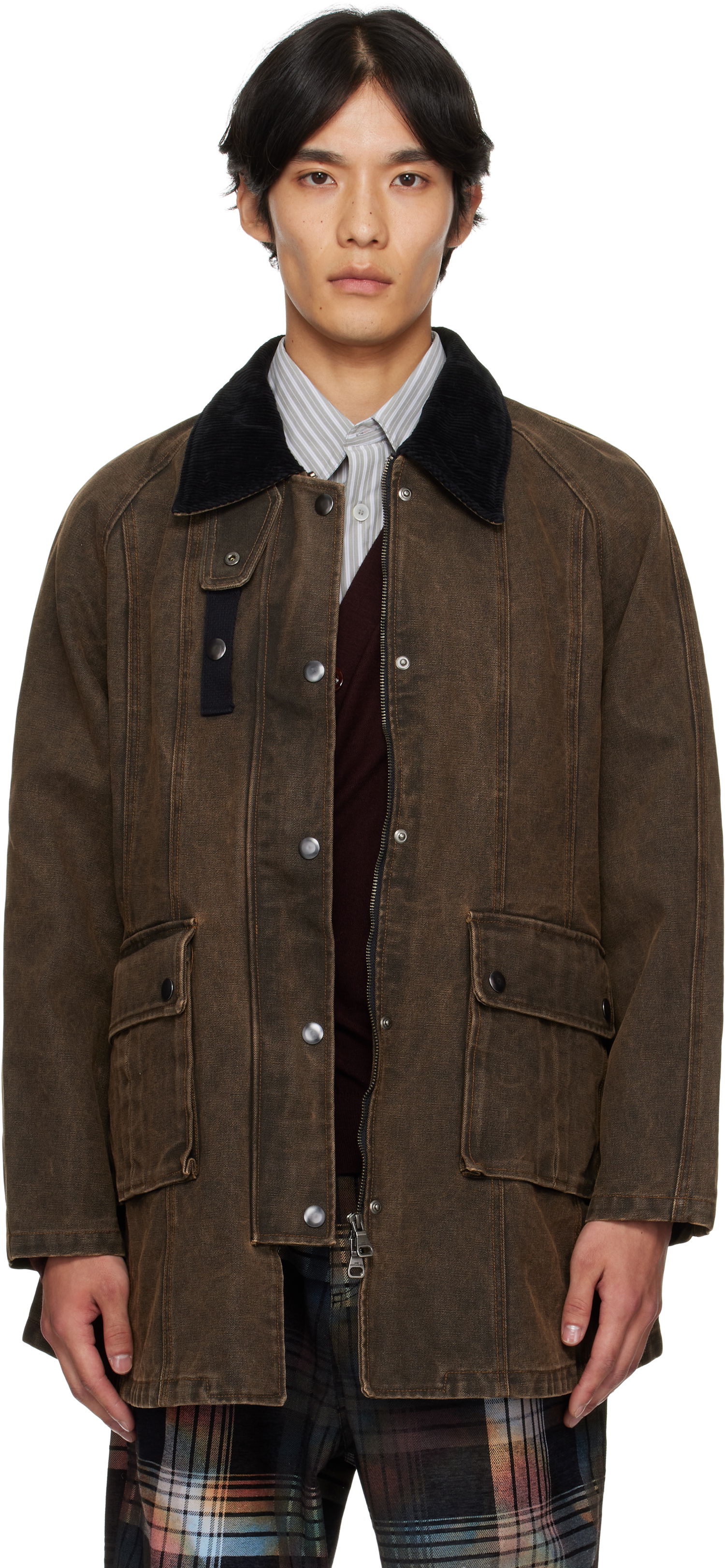Jakna Andersson Bell Andersson Bell Kerri Trapez Work Jacket Rjava | awa724w, 0