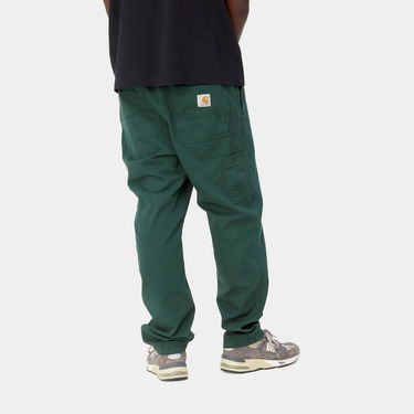 Hlače Carhartt WIP Flint Pant "Discovery Green garment dyed" Zelena | I029919_1N9_GD, 4