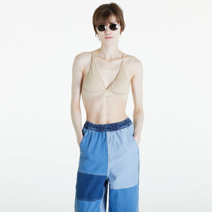 Modrček adidas Originals Bralette Bikini Top Bež | IX5995