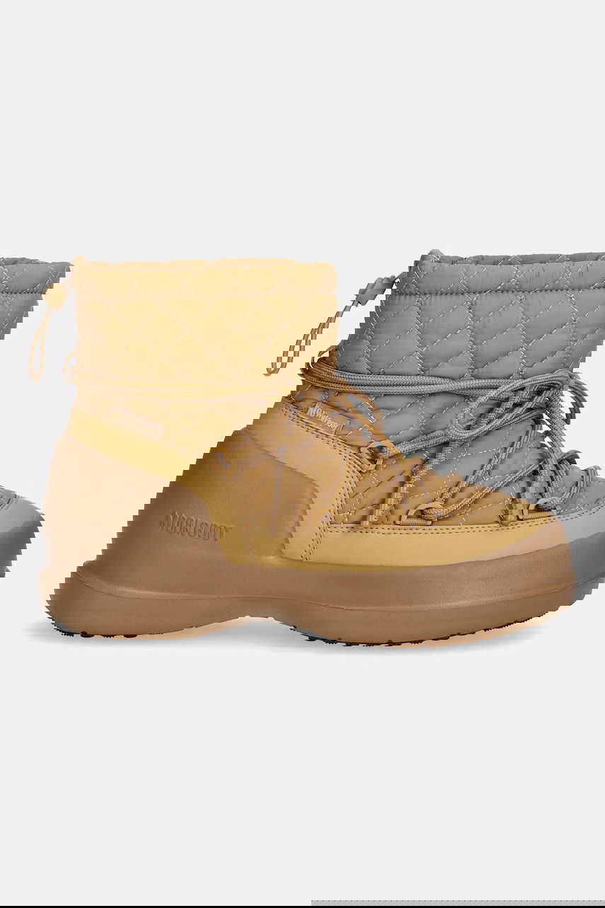 Superge in čevlji Moon Boot Snow Boots MEZZALUNA QUILTED MID WP Bež | 80D2500020.L003, 1