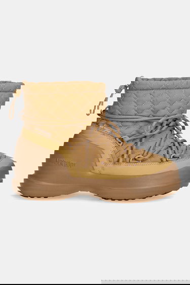 Superge in čevlji Moon Boot Snow Boots MEZZALUNA QUILTED MID WP Bež | 80D2500020.L003, 1