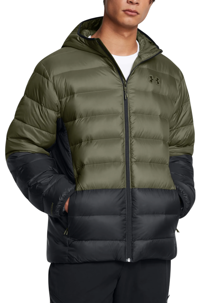 Puhovka Under Armour Under Armour Legend Down Hooded Jacket Zelena | 1385837-390