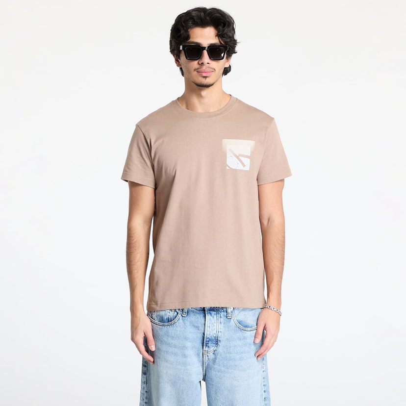 Majica CALVIN KLEIN Calvin Klein Jeans Soft Box Monogram T-Shirt Rjava | J30J327092 PFW