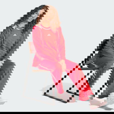 Hlače adidas Performance Essentials Color Pop French Terry Pants Rdeča | JG6252, 3