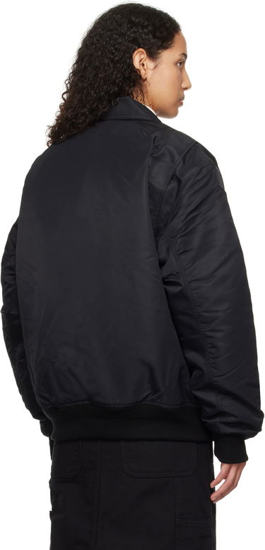 Bomber jakna Carhartt WIP Black Bomber Jacket Črna | I032300_2EH_XX, 2