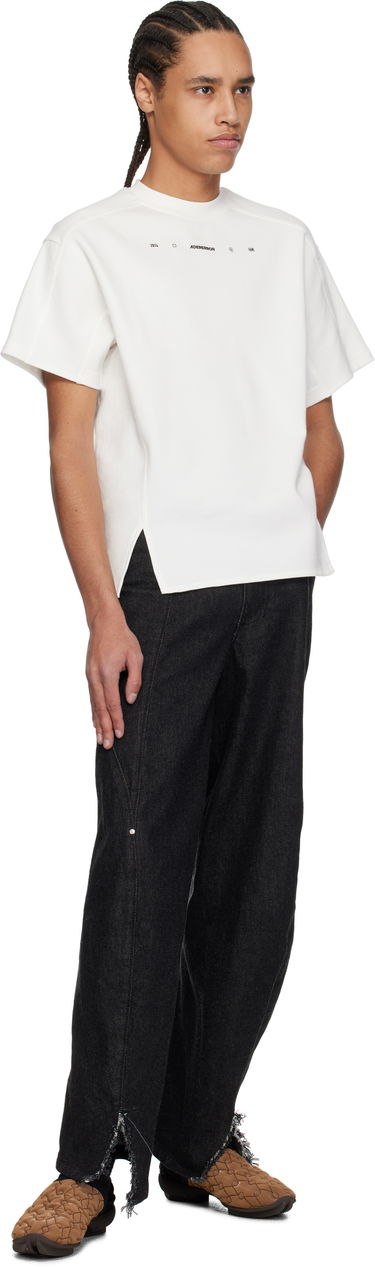 Majica ADER ERROR ADER error 0103 Split Hem T-Shirt Bela | BO01SSTS0103OW, 3