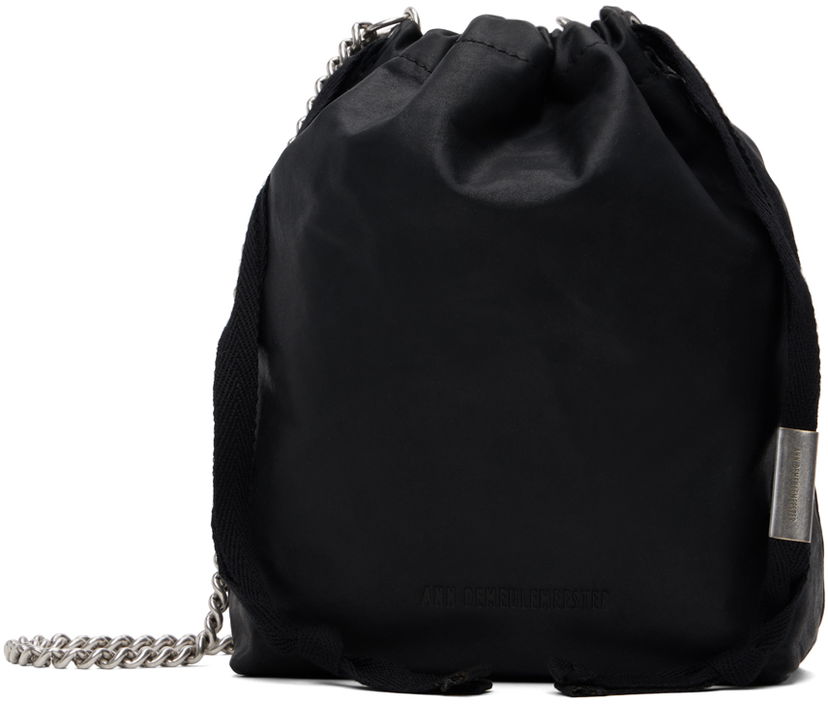 Torbica Ann Demeulemeester Ann Demeulemeester Medium Hand Bag Črna | 2401-U-SB06-LT082-099