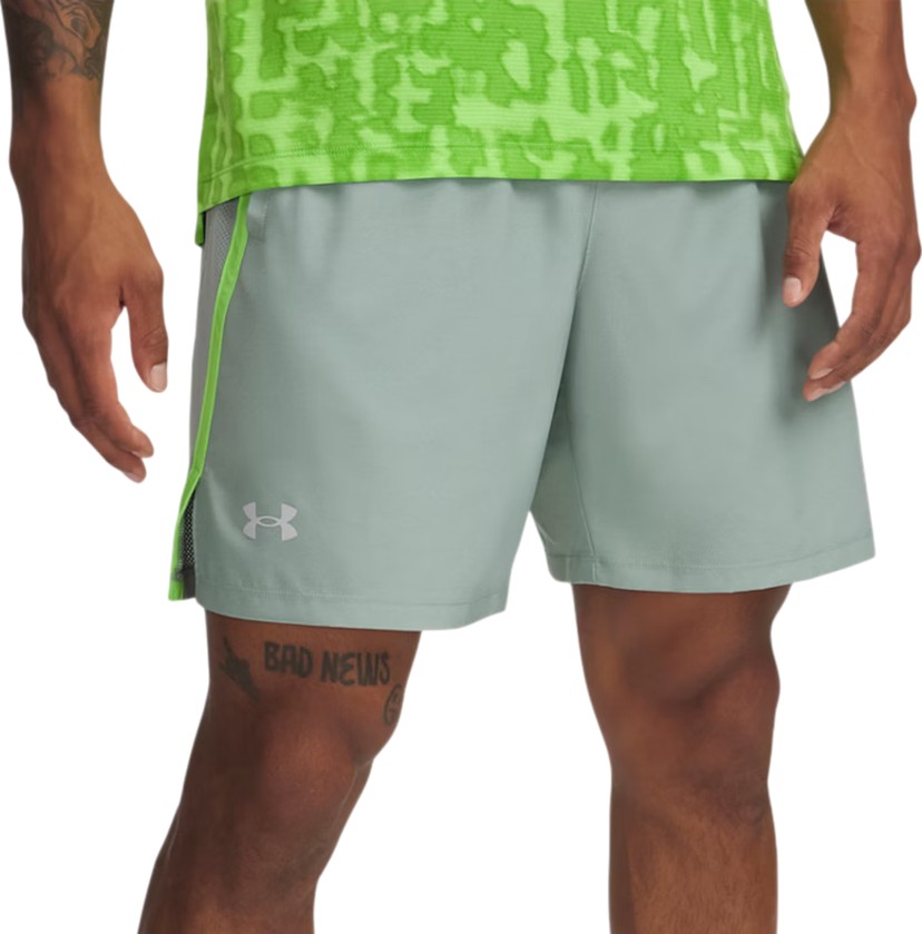 Kratke hlače Under Armour UA Launch 7" Running Shorts Zelena | 1382620-348