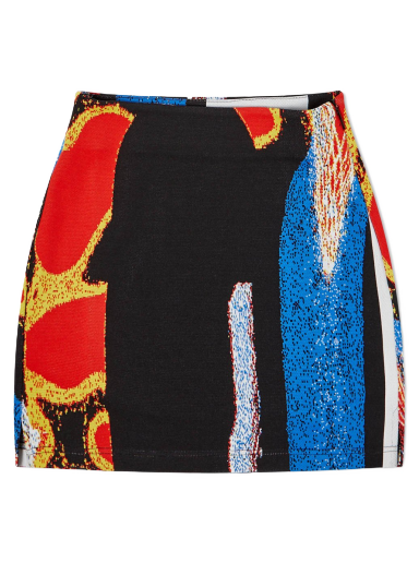Krila Ambush Jacquard Mini Skirt Mornarica | BWHM007F22KNI0018400