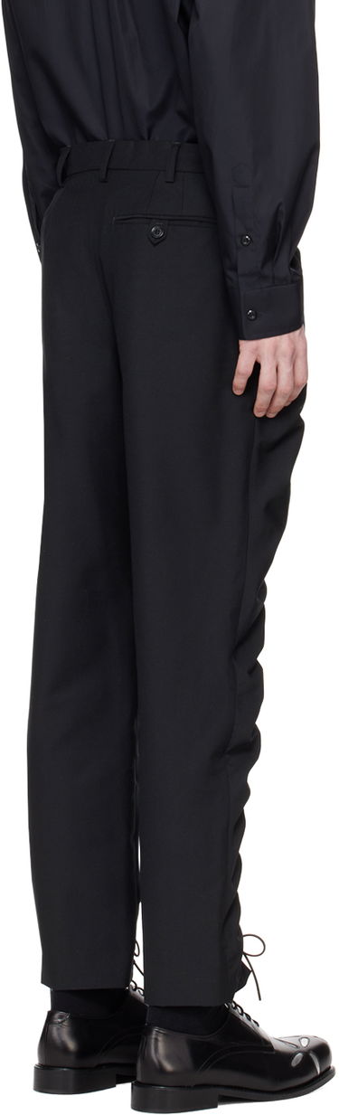 Hlače Simone Rocha Simone Rocha Ruched Trousers Črna | 4095 1075, 2