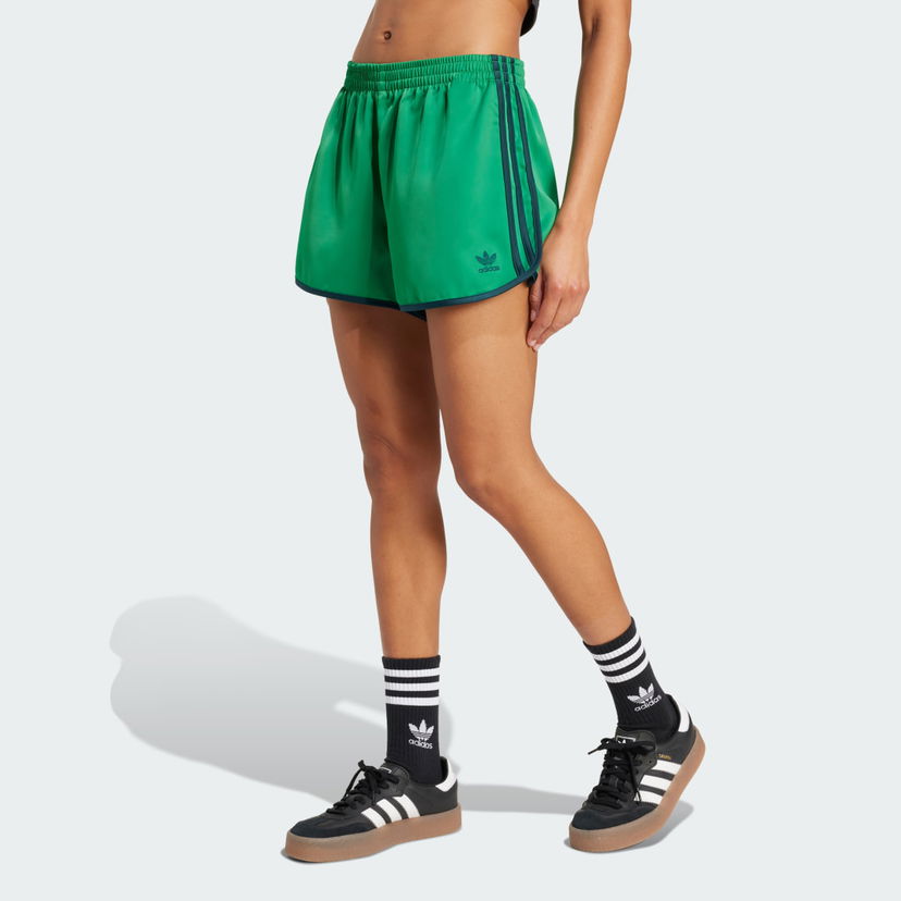 Kratke hlače adidas Performance Adicolor 3-Stripes Sprinter Shorts Zelena | JZ3512