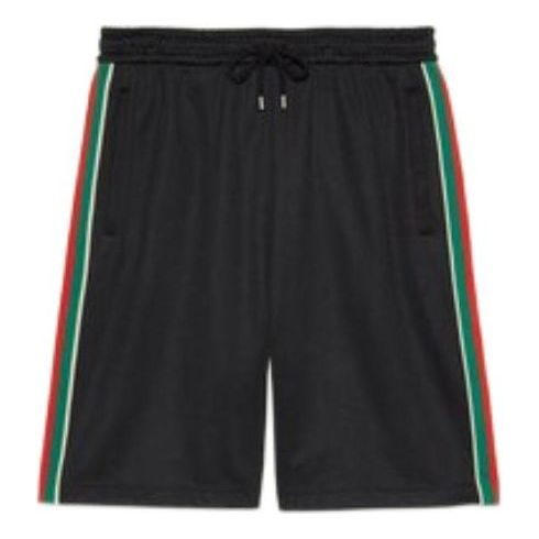 Kratke hlače Gucci Technical Jersey Shorts Črna | 699599-XJEES-1152