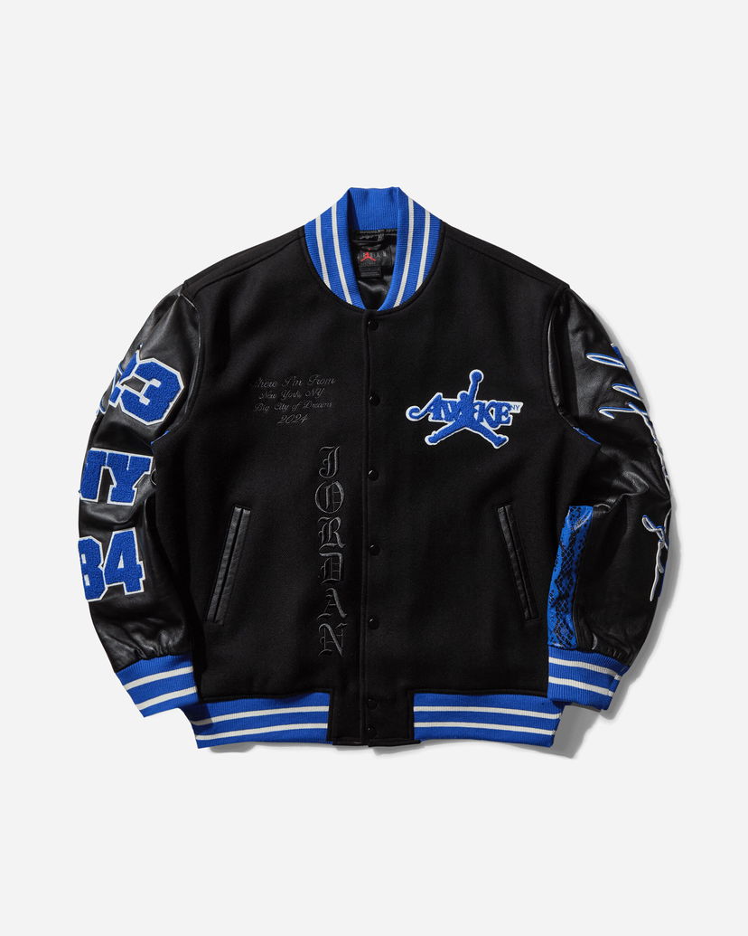 Bomber jakna Jordan Awake NY Varsity Jacket Črna | FQ5439-010