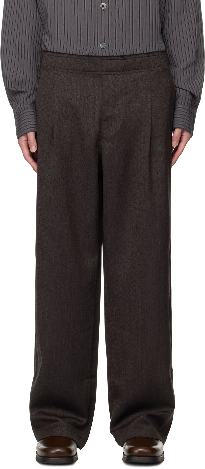 Hlače OUR LEGACY OUR LEGACY Leisure Trousers Rjava | M4254LH