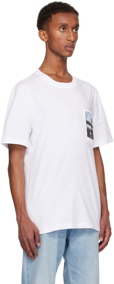 Majica Helmut Lang Bridge Postcard T-Shirt Bela | O06HM513, 1