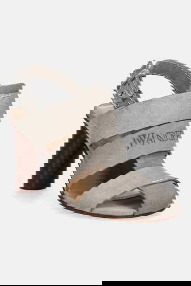 Superge in čevlji JW Anderson JW Anderson Suede Heeled Sandals Siva | SN0097.LA0359.929, 0