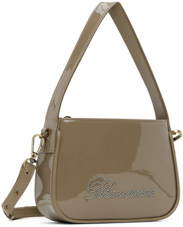 Torbica Blumarine Small Rhinestone Shoulder Bag Bež | P344W002A, 1