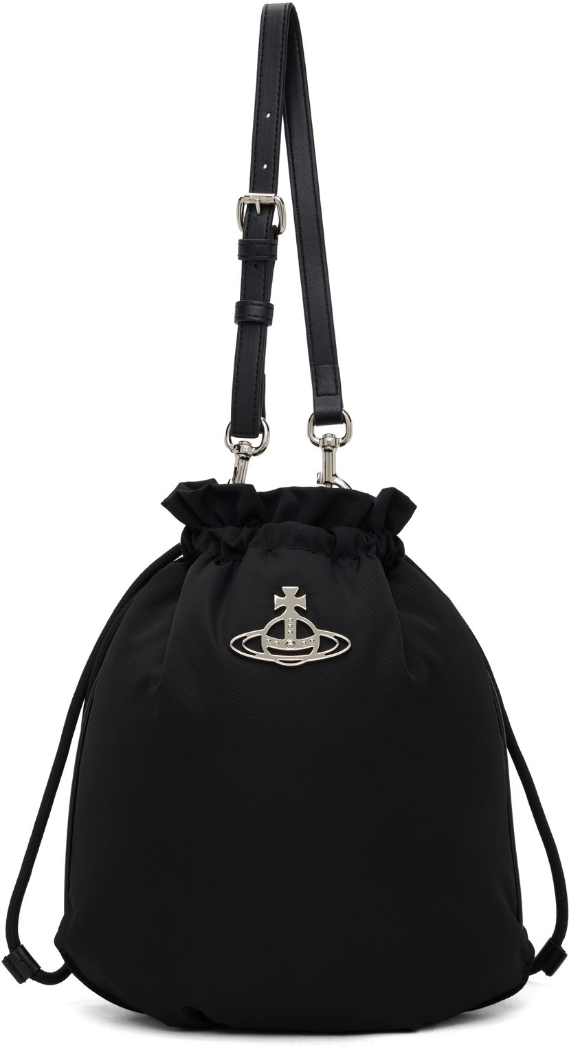 Torbica Vivienne Westwood Drawstring Pouch Set Bag Črna | 57010001U-W001Y-