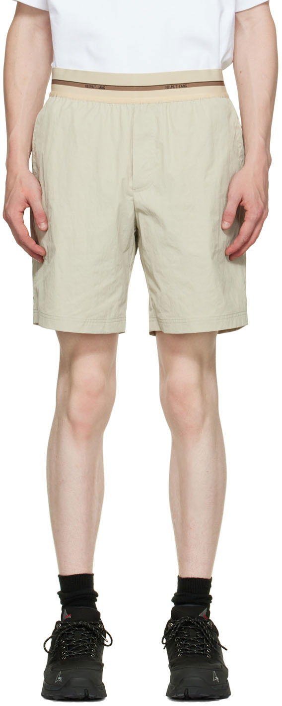 Kratke hlače Helmut Lang Designer Nylon Shorts Bež | M05HM205, 0
