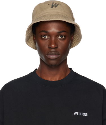 Kapa We11done We11done WD One Logo Bucket Hat Bež | WD-AH3-22-404-U-BG, 0