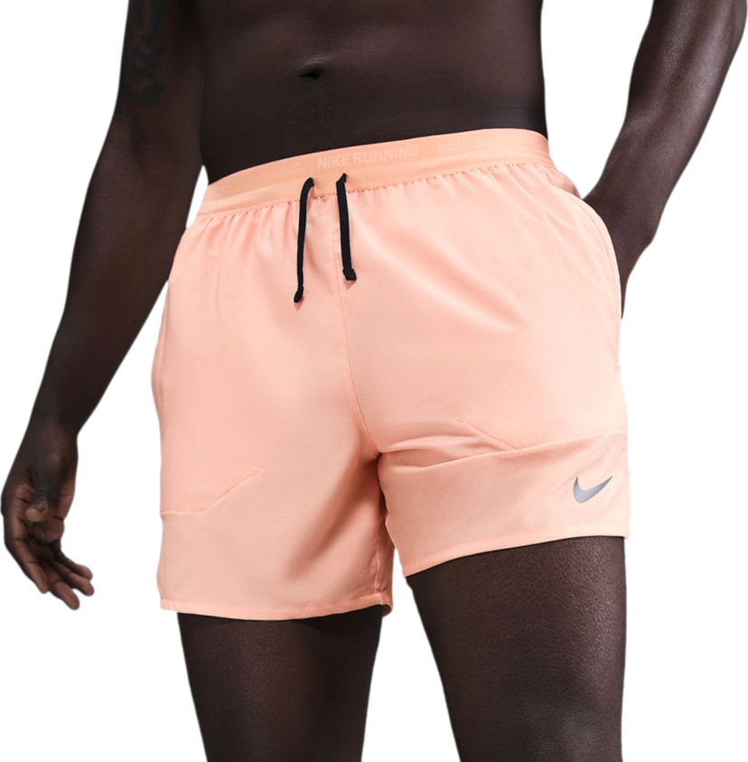 Kratke hlače Nike Running Shorts Stride 5inch Inseam Oranžna | dm4755-734