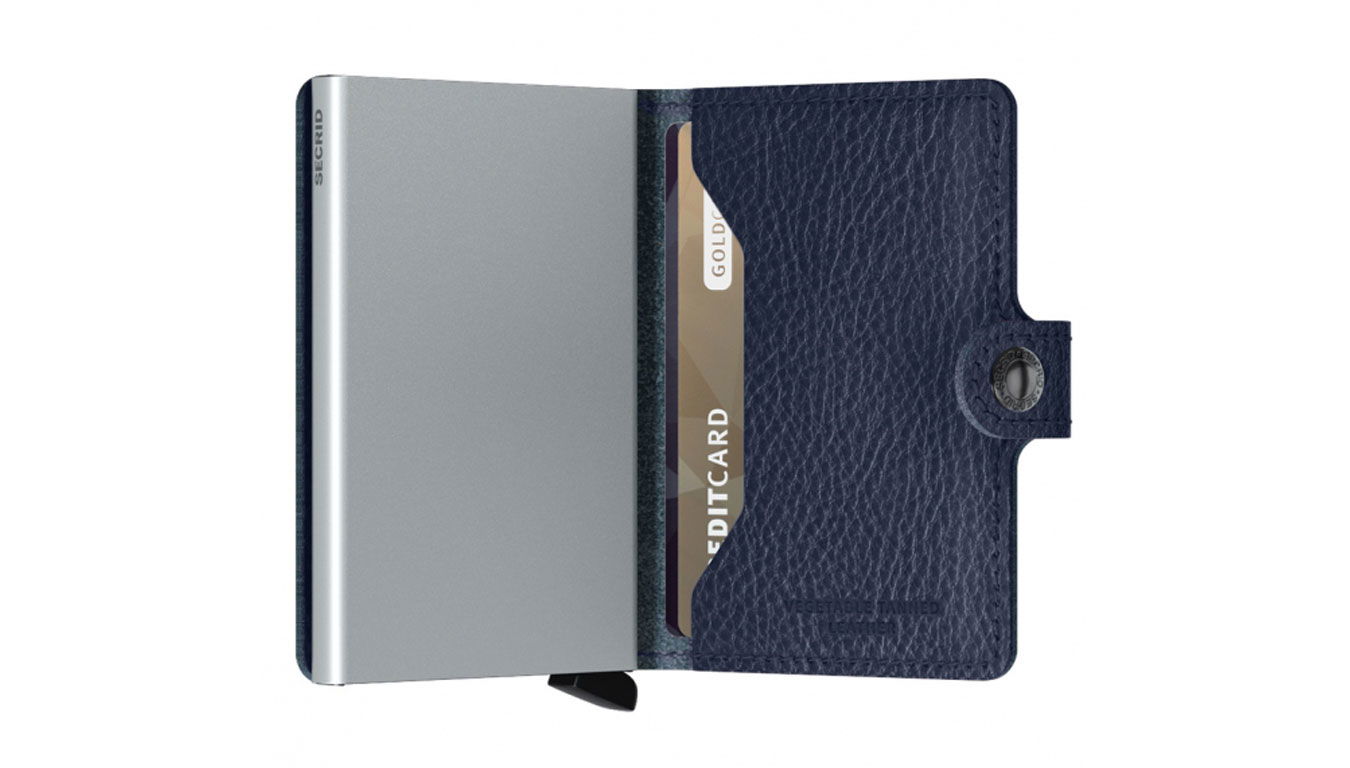 Denarnica Secrid Miniwallet "Navy-Silver" Mornarica | MVg-Navy-Silver, 1