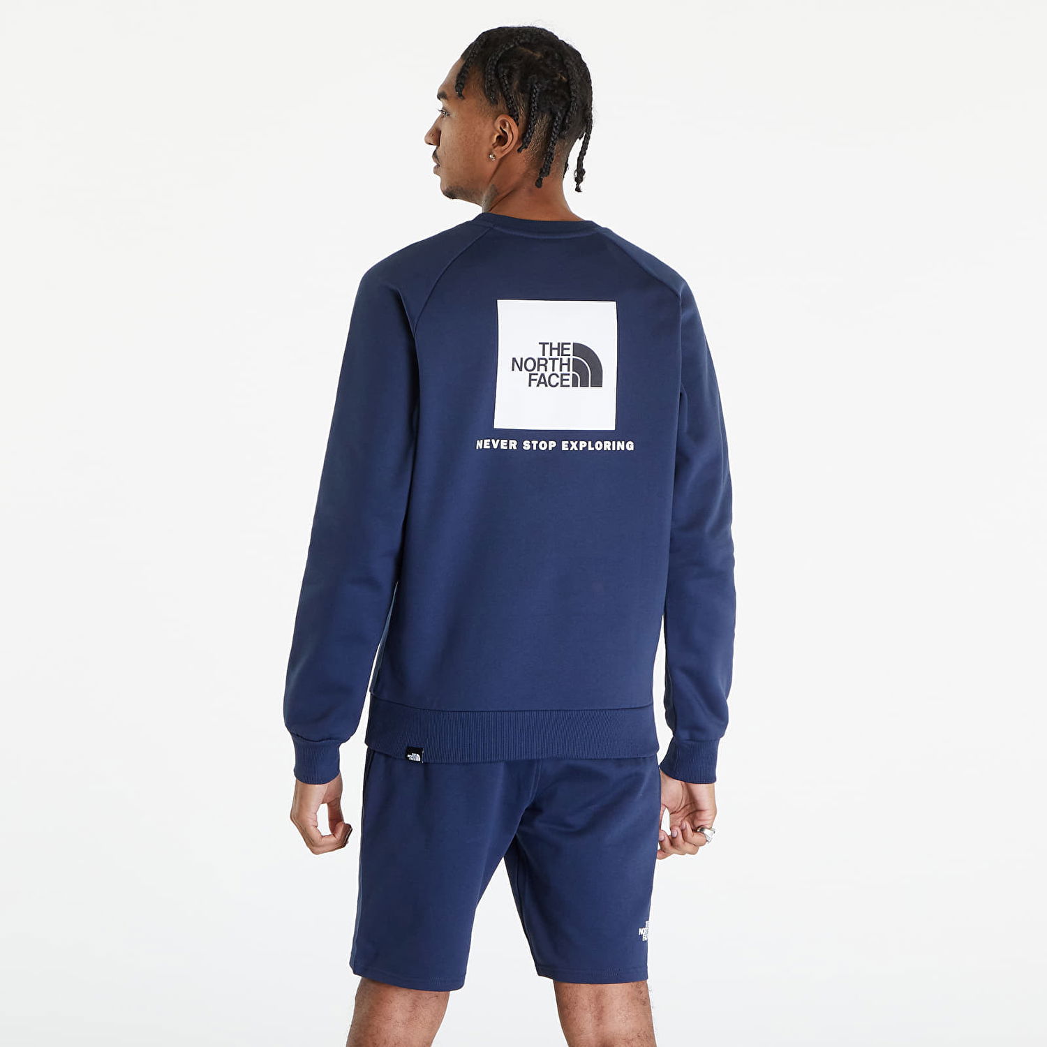 Pulover The North Face Raglan Redbox Crew - New Summit Navy Mornarica | NF0A4SZ98K21, 1