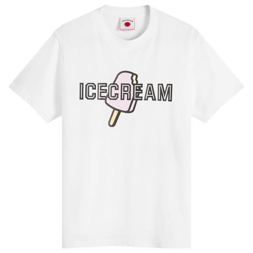 Majica BBC IceCream Popsicle Graphic T-Shirt, Size Large Bela | ICWW25315-WHT