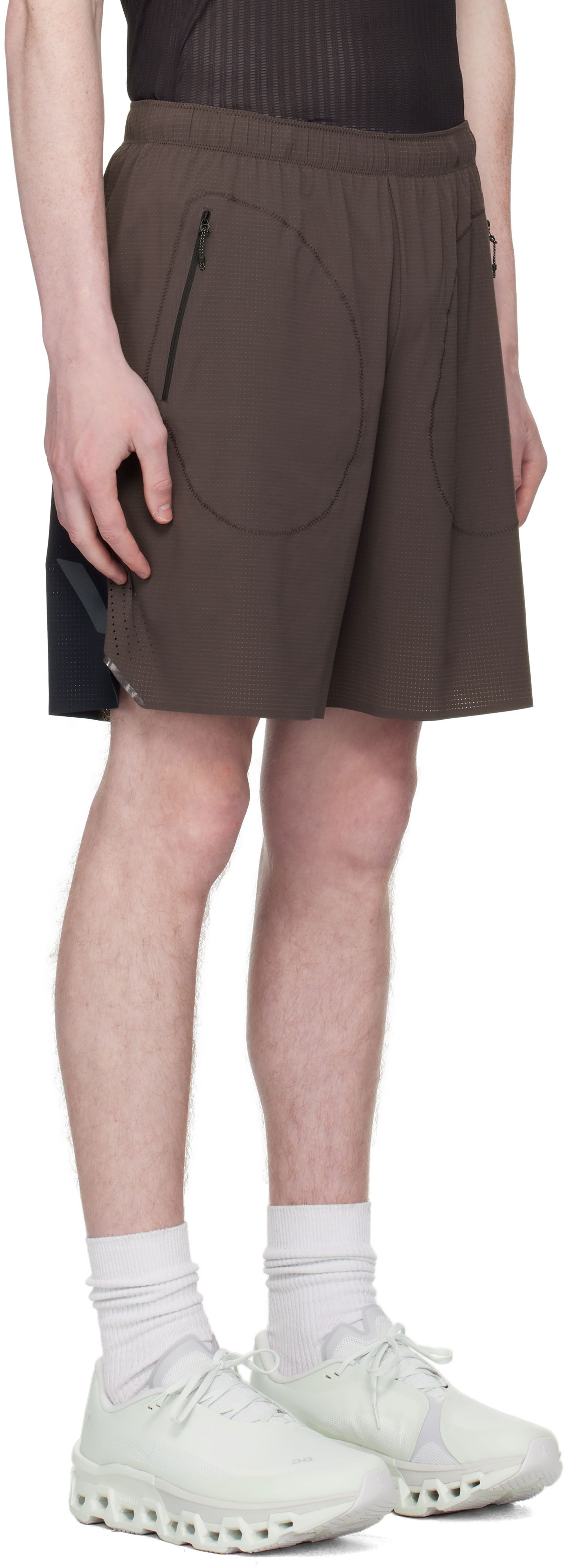 Kratke hlače Soar Running Soar Long Summer Running Shorts Rjava | SS25-SS19M-GRE/BLK, 1