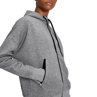 Pulover On Running Zipped Hoodie Siva | 1WE11800423, 4