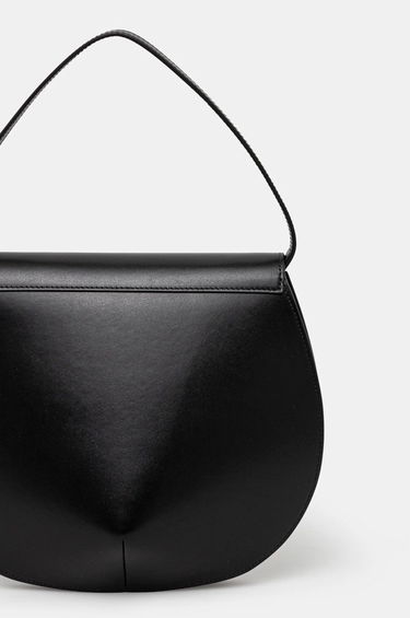 Torbica Coperni Coperni U.F.O. Leather Handbag Črna | COPBA34405, 2