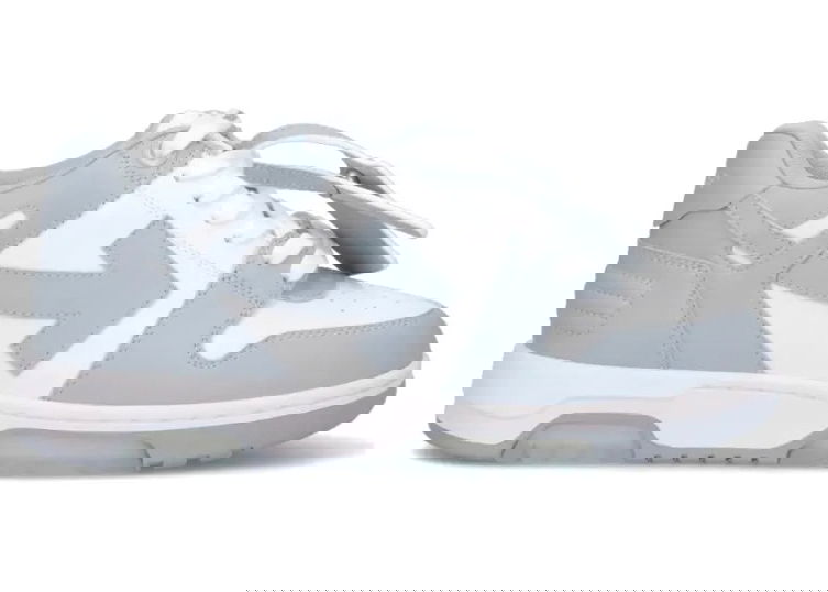 Superge in čevlji Off-White Out Of Office Calf Leather "White Grey" Siva | OMIA189C99-LEA007-0109, 0