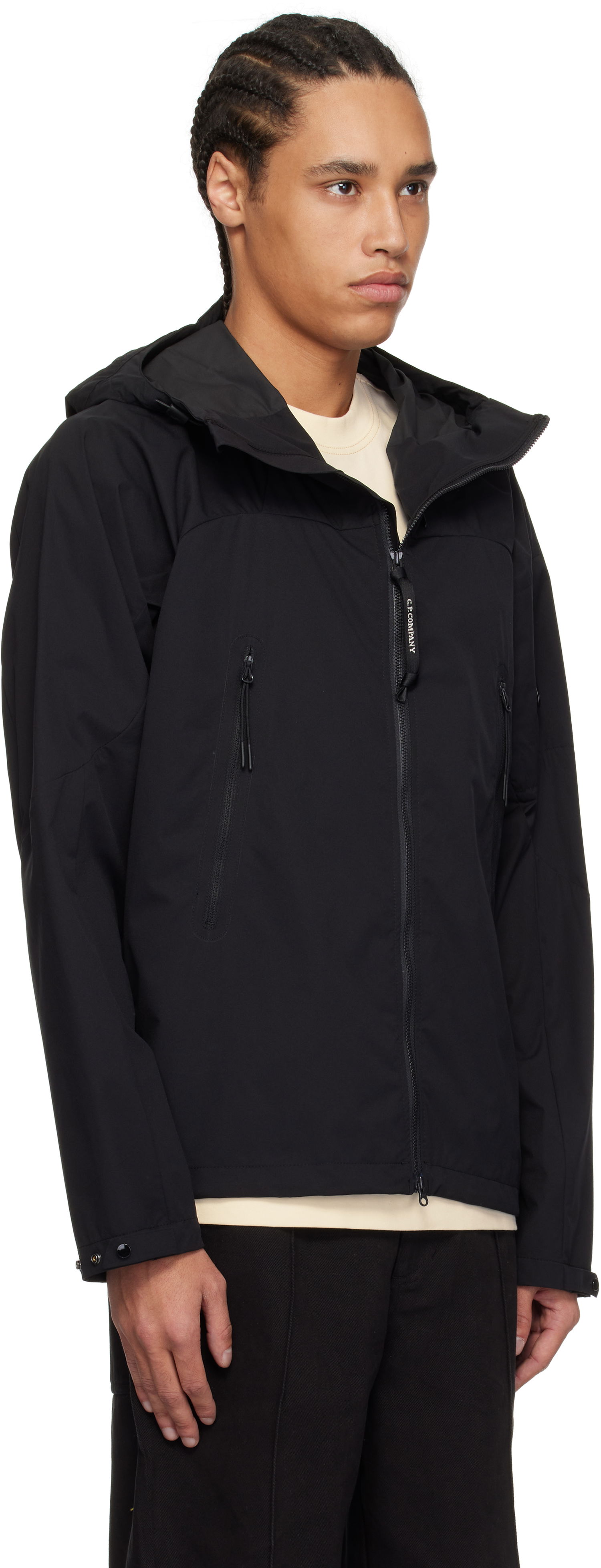 Vetrovka C.P. Company C.P. Company Pro-Tek Hooded Jacket Črna | 18CMOW006A-110264A, 1