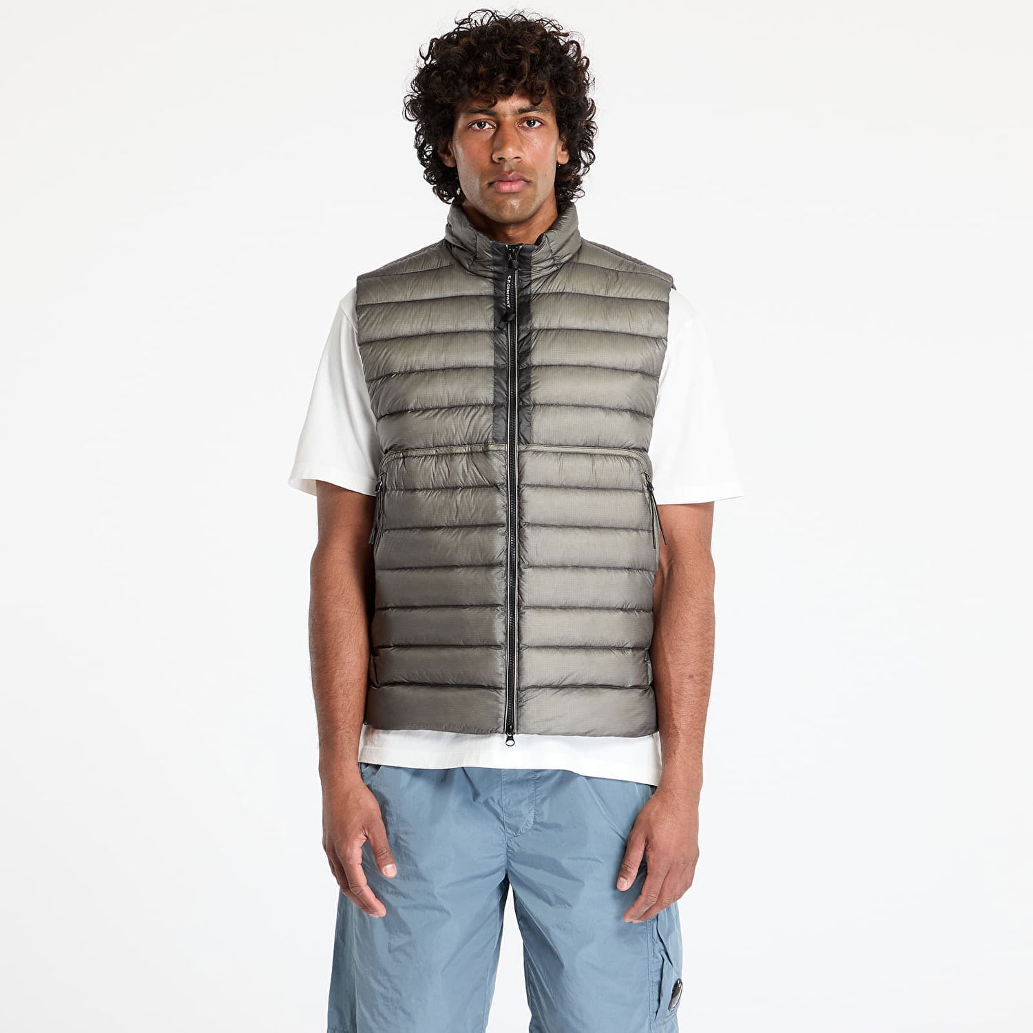 Telovnik C.P. Company C.P. Company DD Shell Lens Down Vest Siva | 18CMVE201A006099A-935, 0