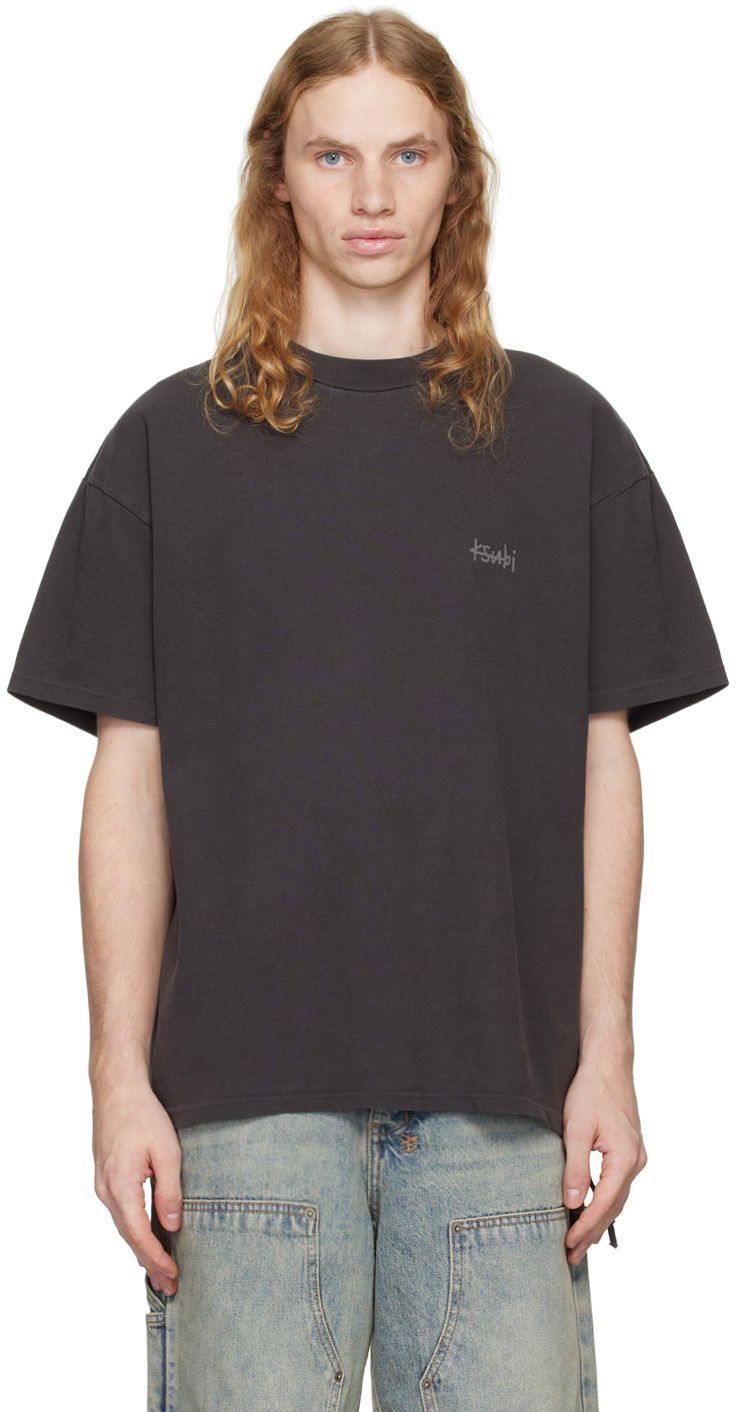Majica Ksubi Ksubi Hit List Ekcess T-Shirt Siva | MFA24TE017