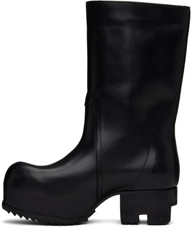 Plašči Rick Owens Rick Owens Hollywood Bauhaus Ballast Pull Boots Črna | RP01E7872 LOO, 2