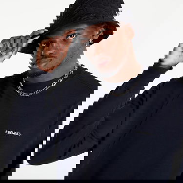 Pulover A-COLD-WALL* Polygon Technical Crewneck Črna | ACWMW079 Black, 1