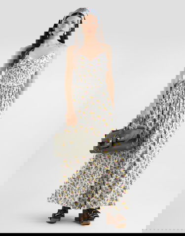 Torbica Dolce & Gabbana Dolce & Gabbana My Sicily Leather Top-Handle Bag with Lock Charm Zelena | BB7782B732180560, 1