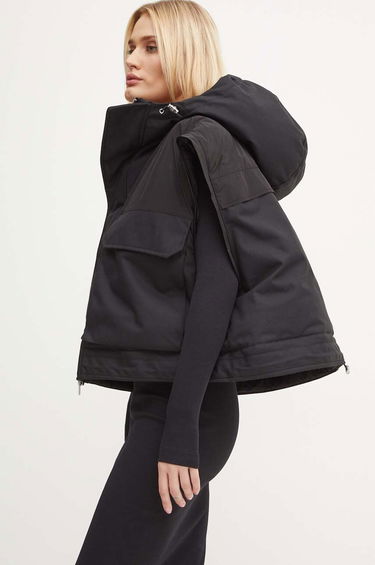 Parka HELIOT EMIL Layered Hooded Puffer Parka Črna | HE.02.098.BLK01, 5