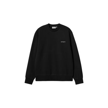 Pulover Carhartt WIP Script Embroidery Hoodie Črna | I033657_0D2_XX, 4