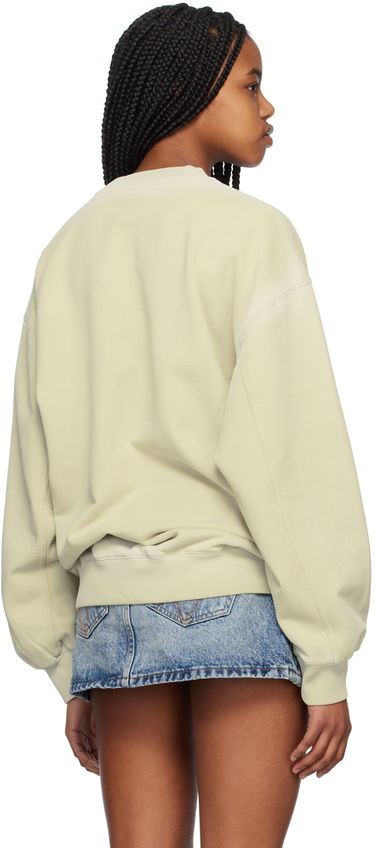 Pleteni pulover We11done We11done Heart Choker Sweatshirt Zelena | WD-TS1-23-809-U-IV, 2